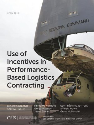 cover image of Use of Incentives in Performance-Based Logistics Contracting